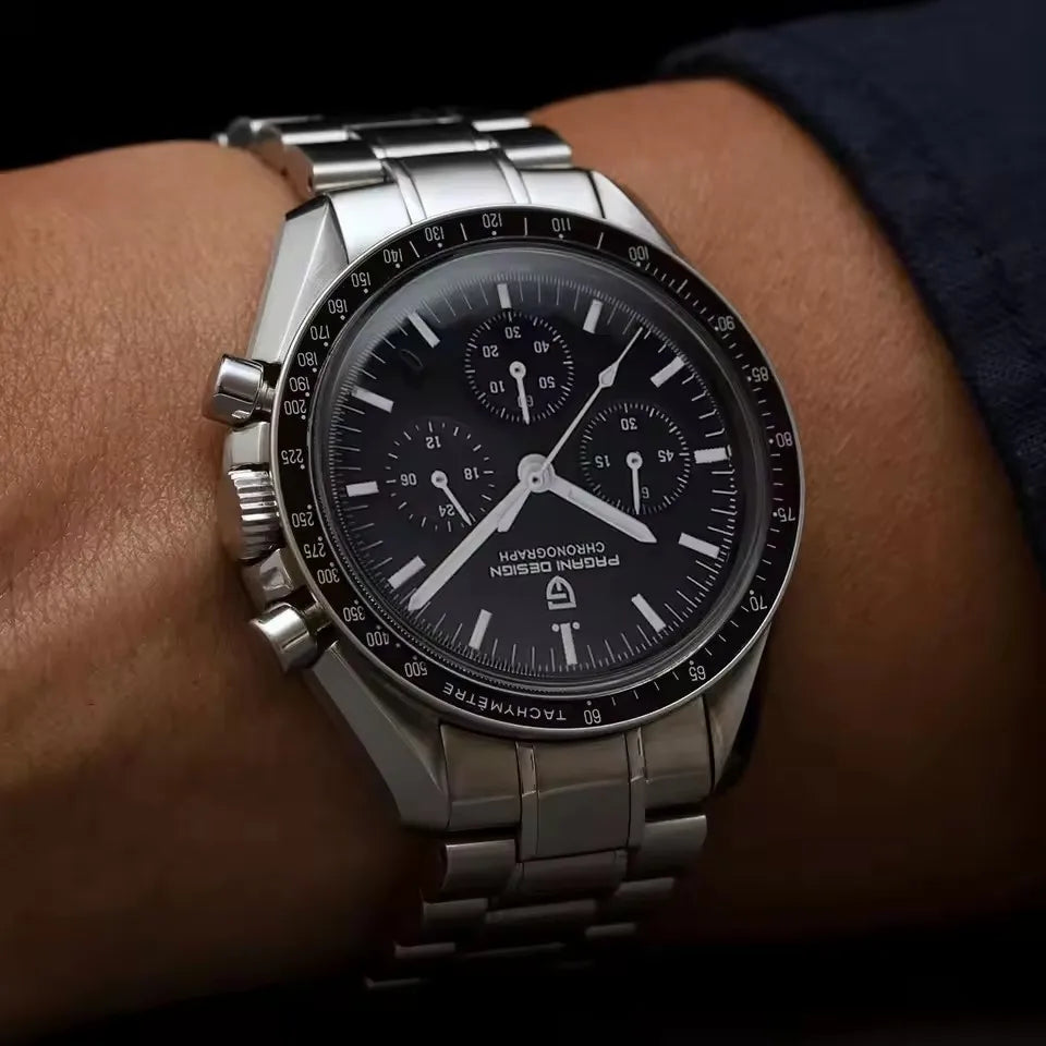 Ravbold MoonStorm - Montre Chronographe Quartz 42 mm
