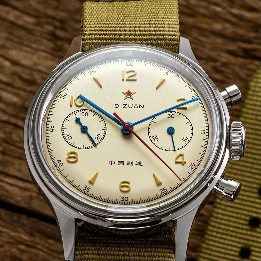 Ravbold Acrylic Roster War - Montre chronographe 38 mm