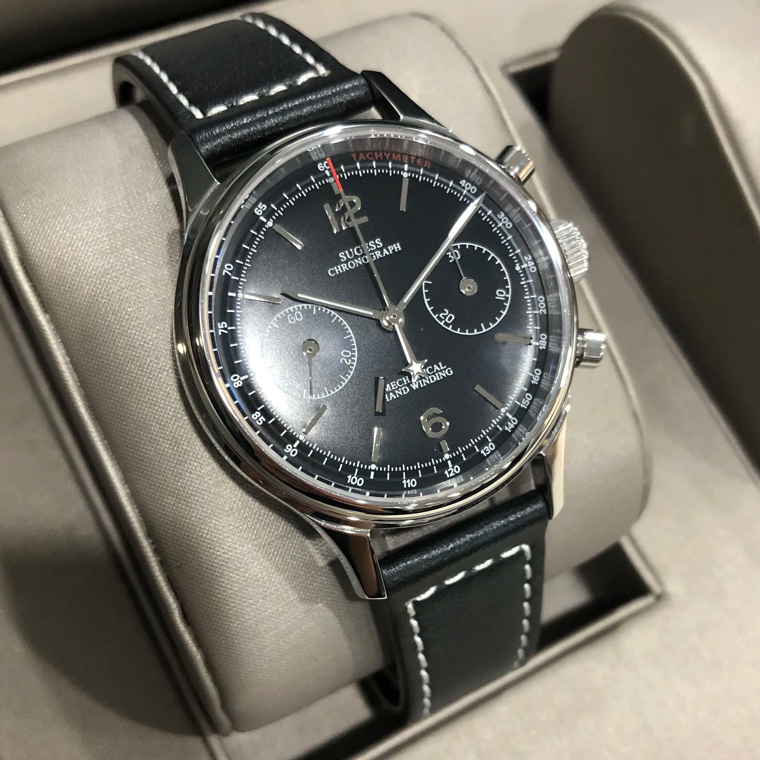 Ravbold Royal King - Montre chronographe mécanique 40 mm