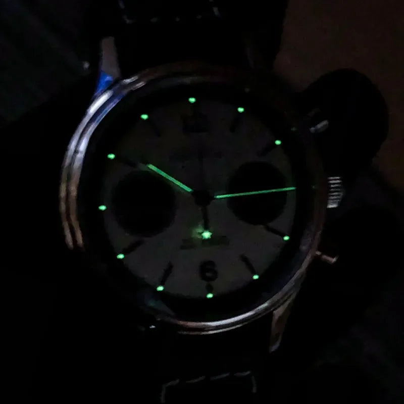 Ravbold Royal King - Montre chronographe mécanique 40 mm
