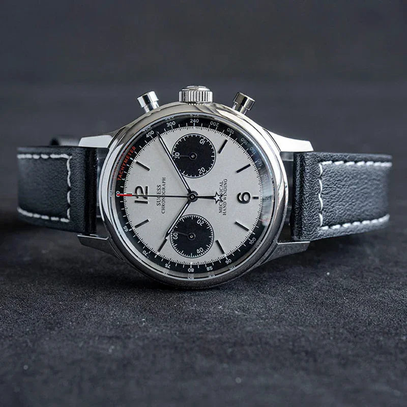 Ravbold Royal King - Montre chronographe mécanique 40 mm