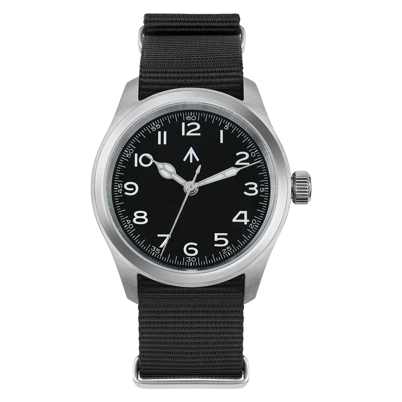 Ravbold Noir Sherwood 08 - Montre militaire Quartz 38 mm