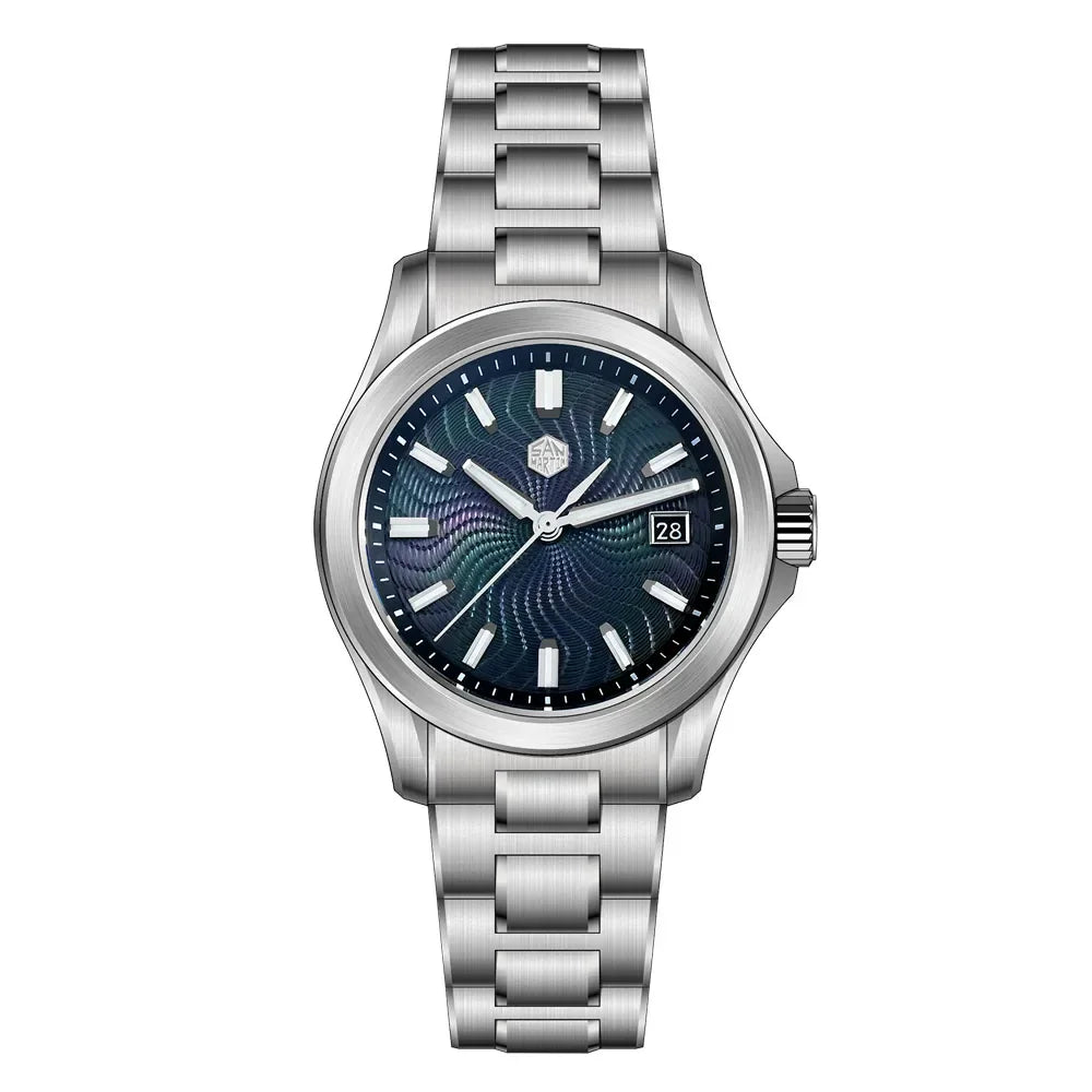 Ravbold Noir perpetual Aqualizer - Montre automatique 39 mm