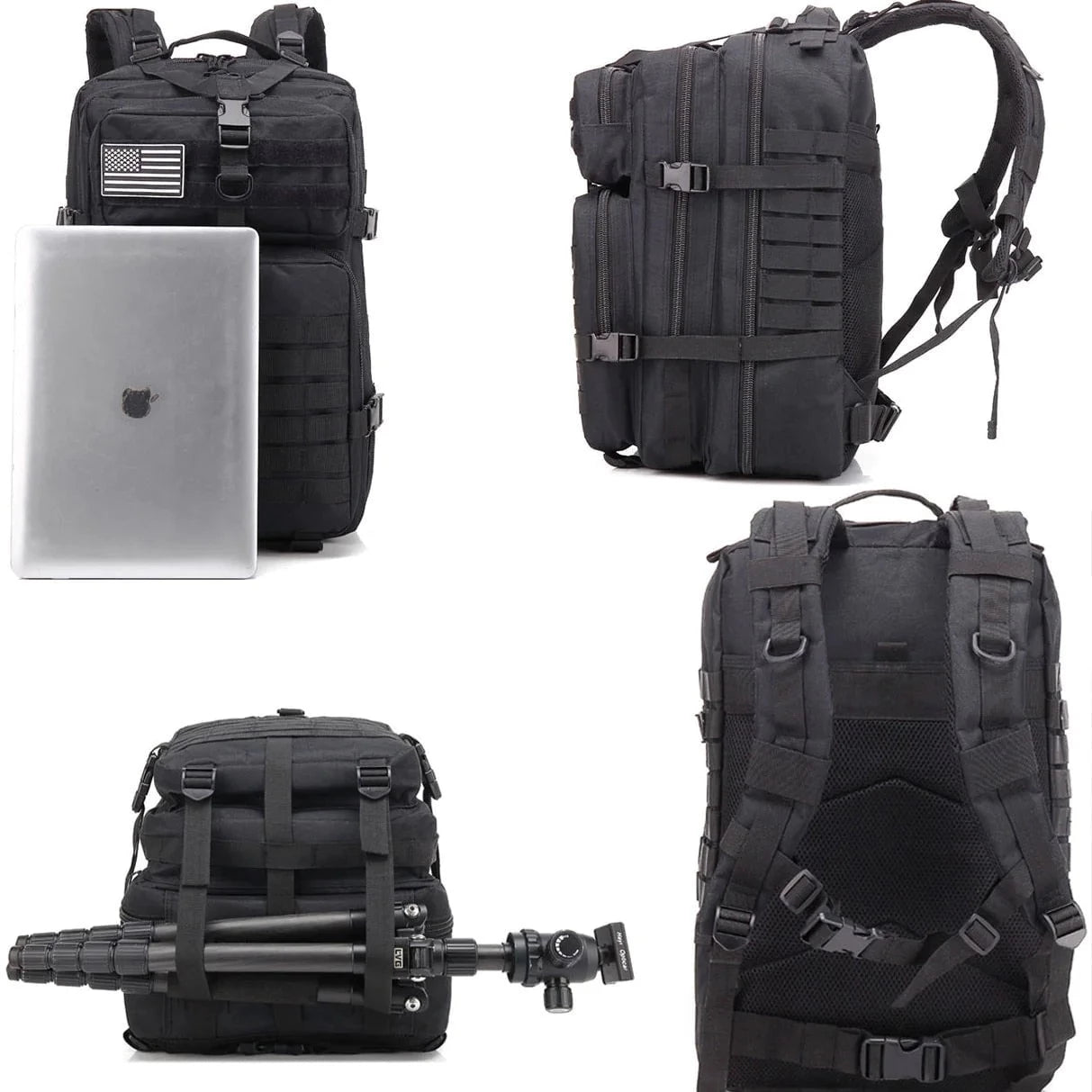 Tekbold ArmyPack - Sac à dos 45L style tactique militaire