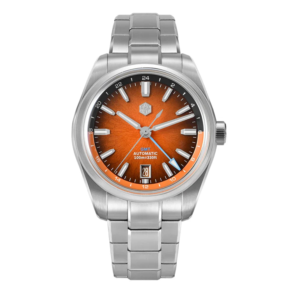 Ravbold Orange Hurricane - Montre automatique 39mm