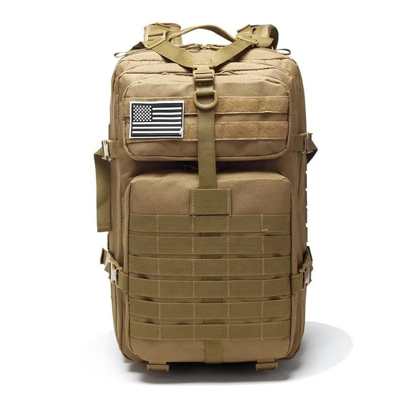 Tekbold CHINA / Yellow Men Hiking Backpack Big Capacity Army Tactical Men Backpack Military Camouflage Travel Outdoor Hiking Backpacks