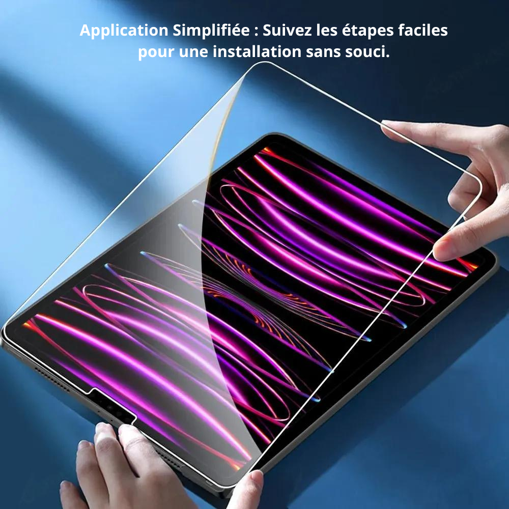 Tekbold Protection écran en verre trempée iPad Pro 12.9 et 11 pouces