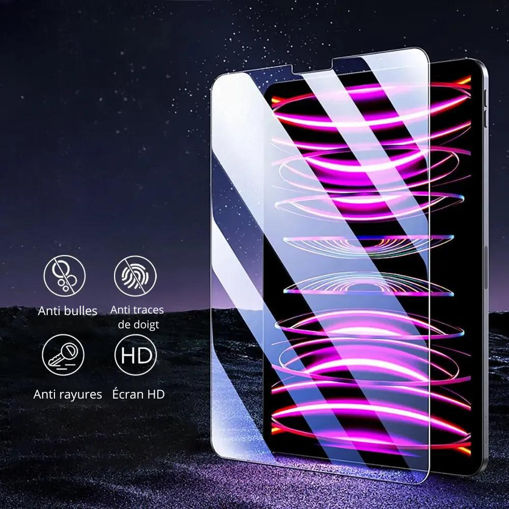 Tekbold Protection écran en verre trempée iPad Pro 12.9 et 11 pouces