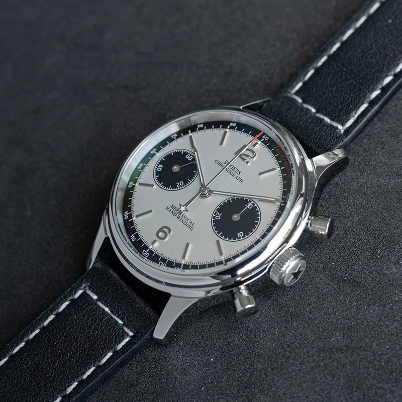 Ravbold Royal King - Montre chronographe mécanique 40 mm