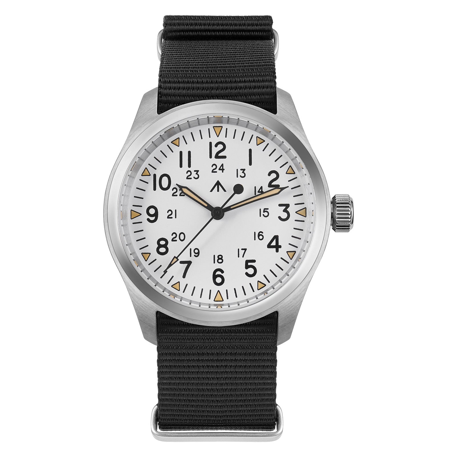 Ravbold Blanc Sherwood 08 - Montre militaire Quartz 38 mm