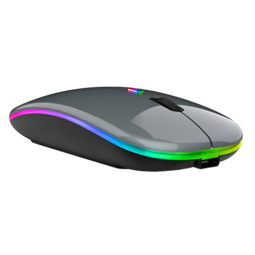 Tekbold Mik-Mouse - Souris sans fil ultra fine à Led multicouleur pour Mac